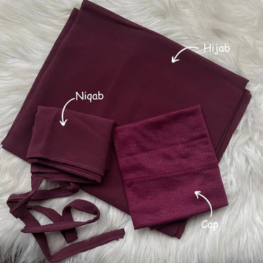 Hijab, Niqab and Cap set