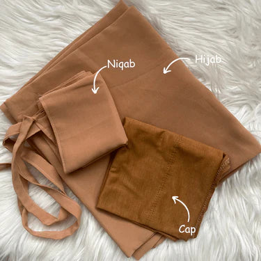 Hijab, Niqab and Cap set